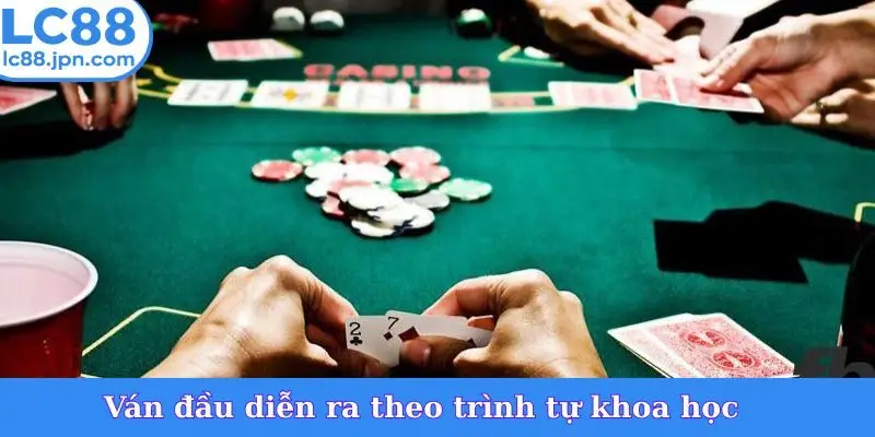 Ván đầu diễn ra theo trình tự khoa học